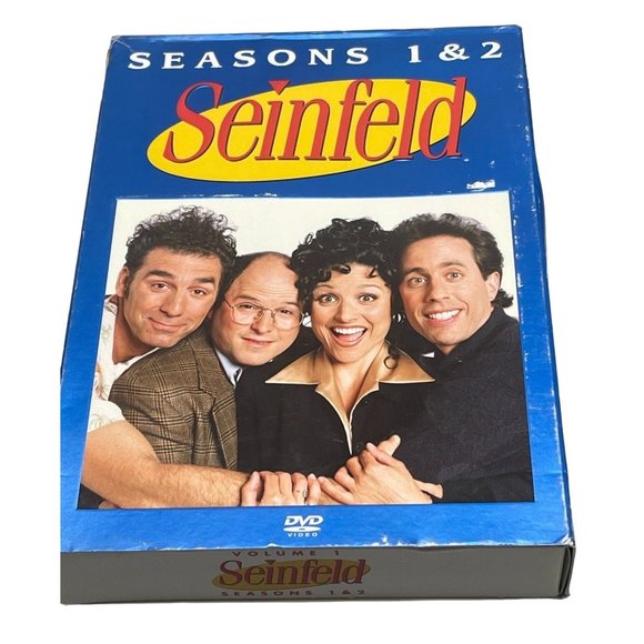 Seinfeld DVD seasons 1&2 437 minutes 1991 2004 not rated volume 1 READ - Picture 1 of 5